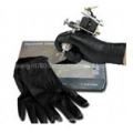 Disposable Tattoo Black Latex Glove